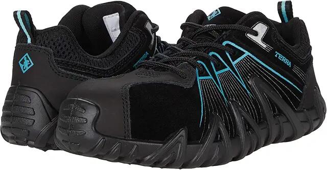 Terra Spider X (Black/Aqua) Women's Shoes Cover