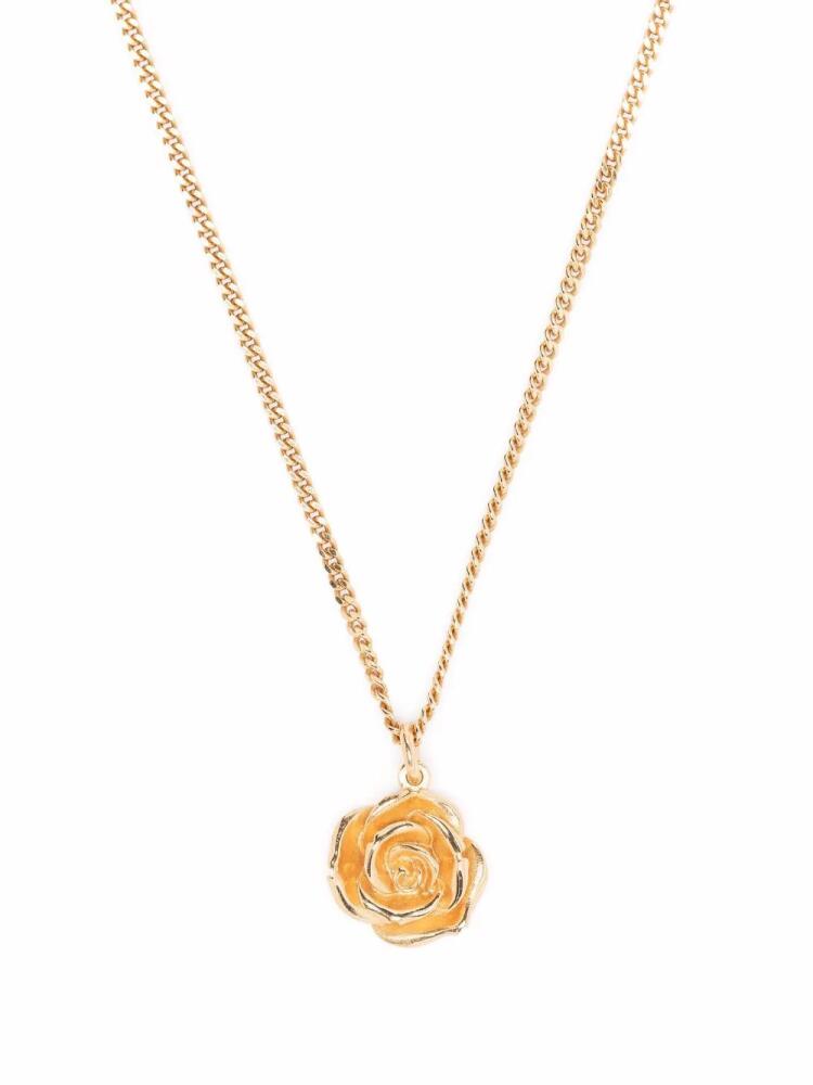 Emanuele Bicocchi rose pendant necklace - Gold Cover