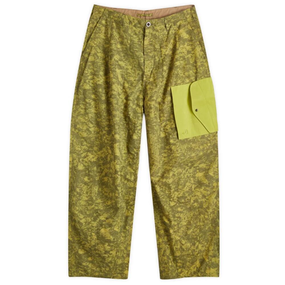 Ten C Men's x Awake Sky Pant in Yellow Cover