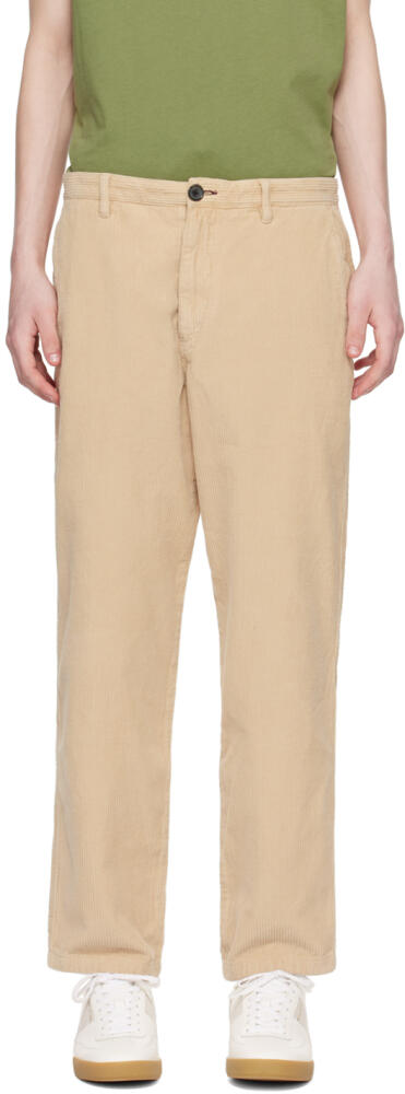 PS by Paul Smith Tan Corduroy Trousers Cover