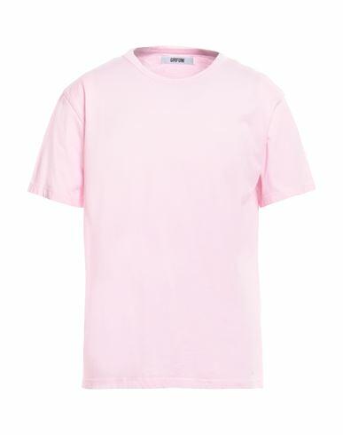 Grifoni Man T-shirt Pink Cotton Cover