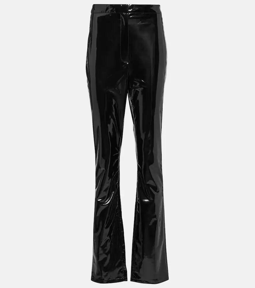 Rotate High-rise vinyl slim pants Cover