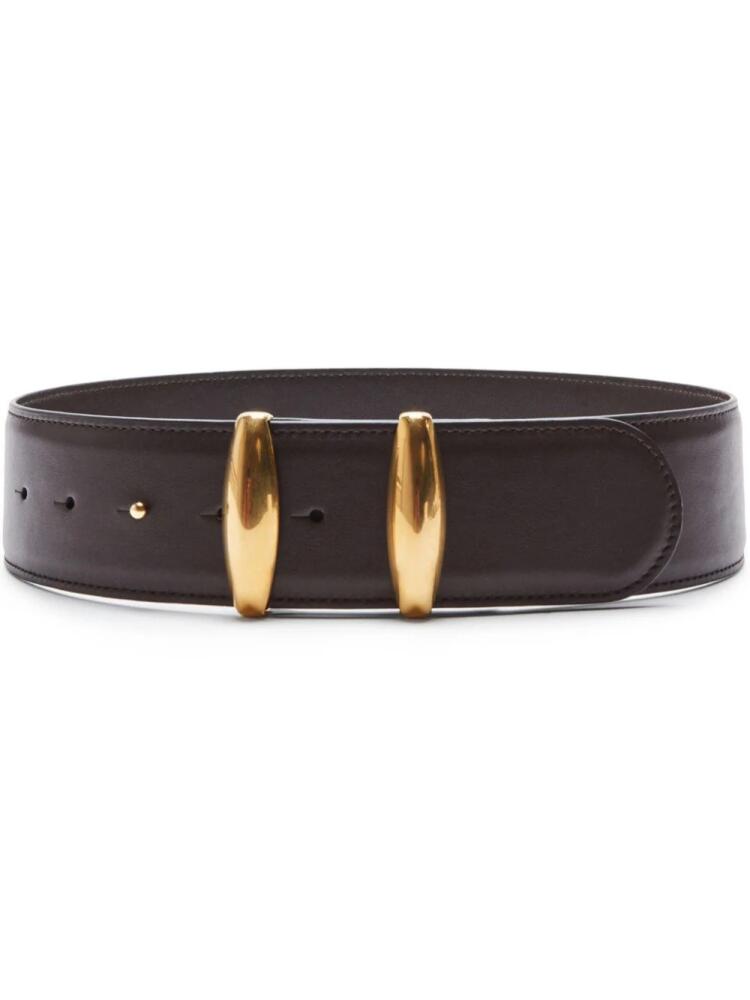 Altuzarra snap-fit leather belt - Brown Cover