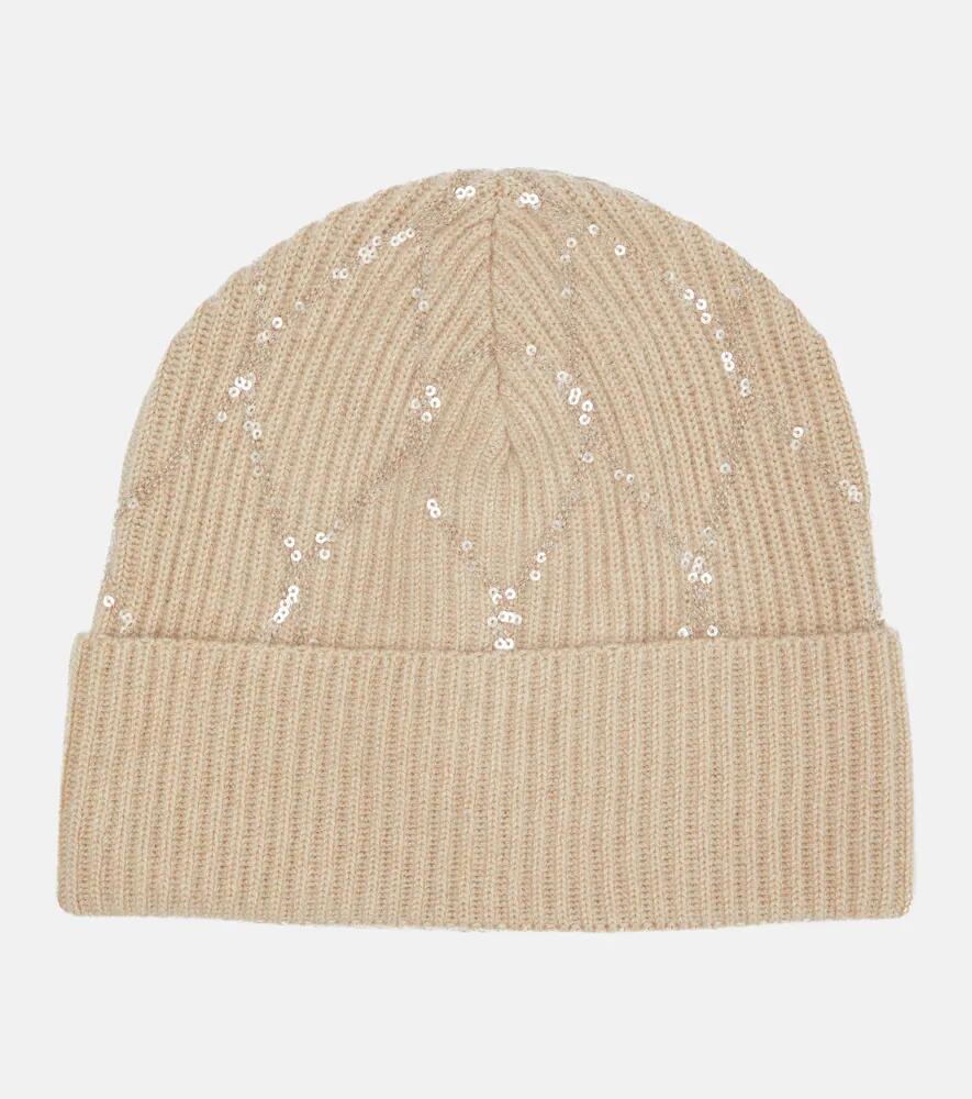 Brunello Cucinelli Embellished cashmere beanie Cover