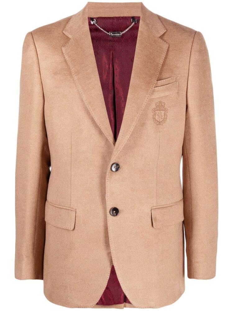 Billionaire single-breasted blazer - Neutrals Cover