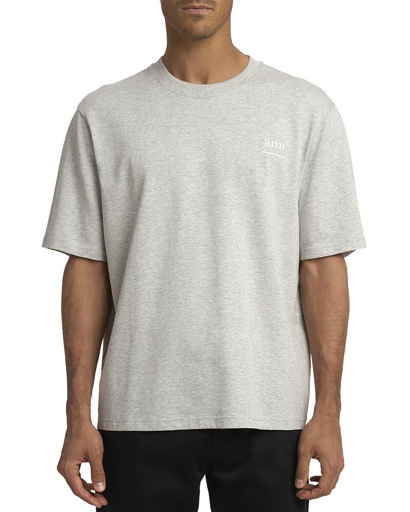 Ami Alexandre Mattiussi Cotton Logo Tee Cover