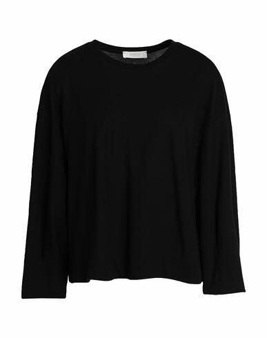 Zanone Woman T-shirt Black Cotton Cover