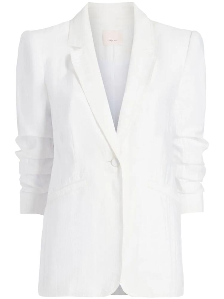 Cinq A Sept Khloe single-breasted blazer - White Cover