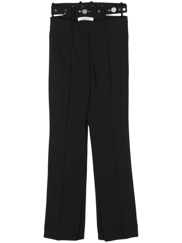 Rokh belted flared trousers - Black Cover