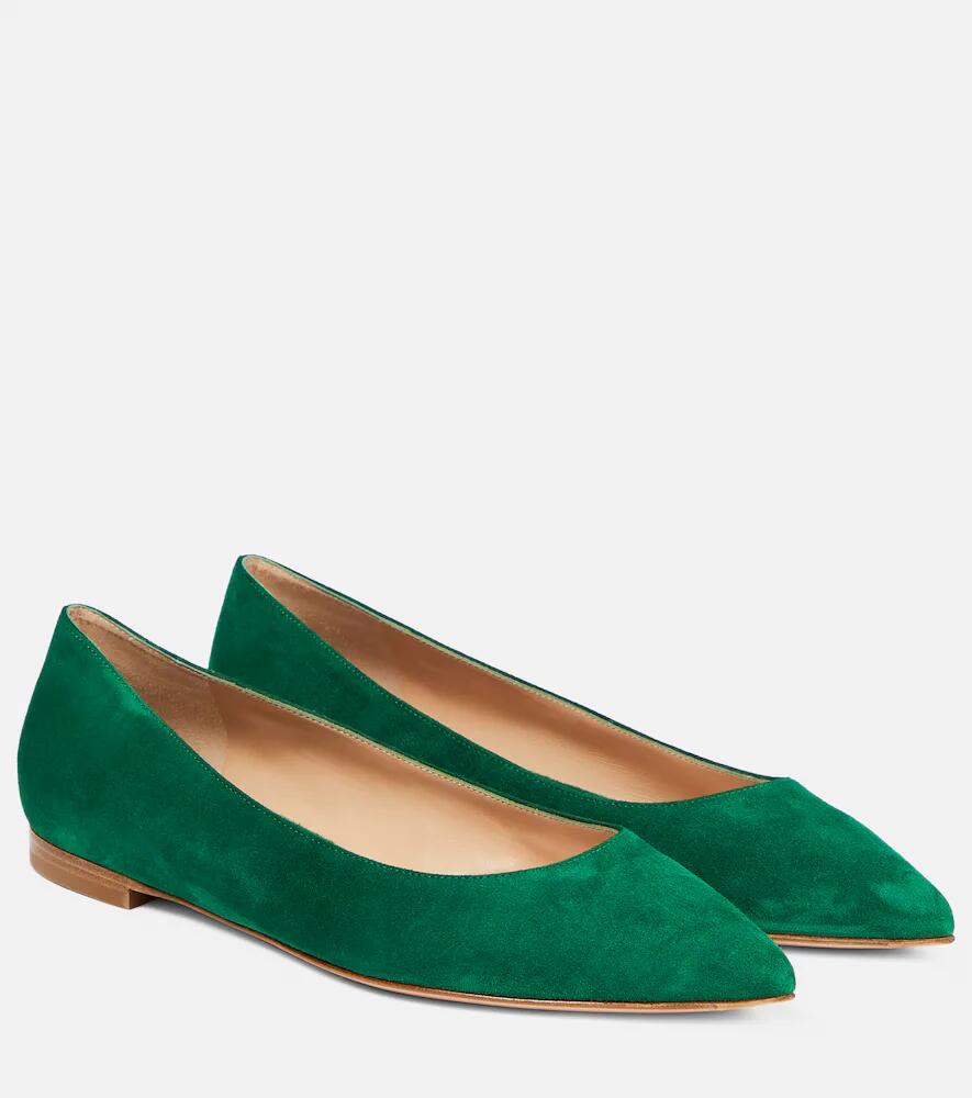 Gianvito Rossi Gianvito suede ballet flats Cover