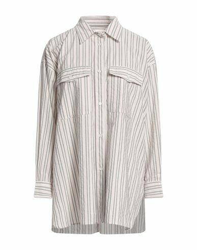 Marant Étoile Woman Shirt Ivory Organic cotton, Cotton Cover