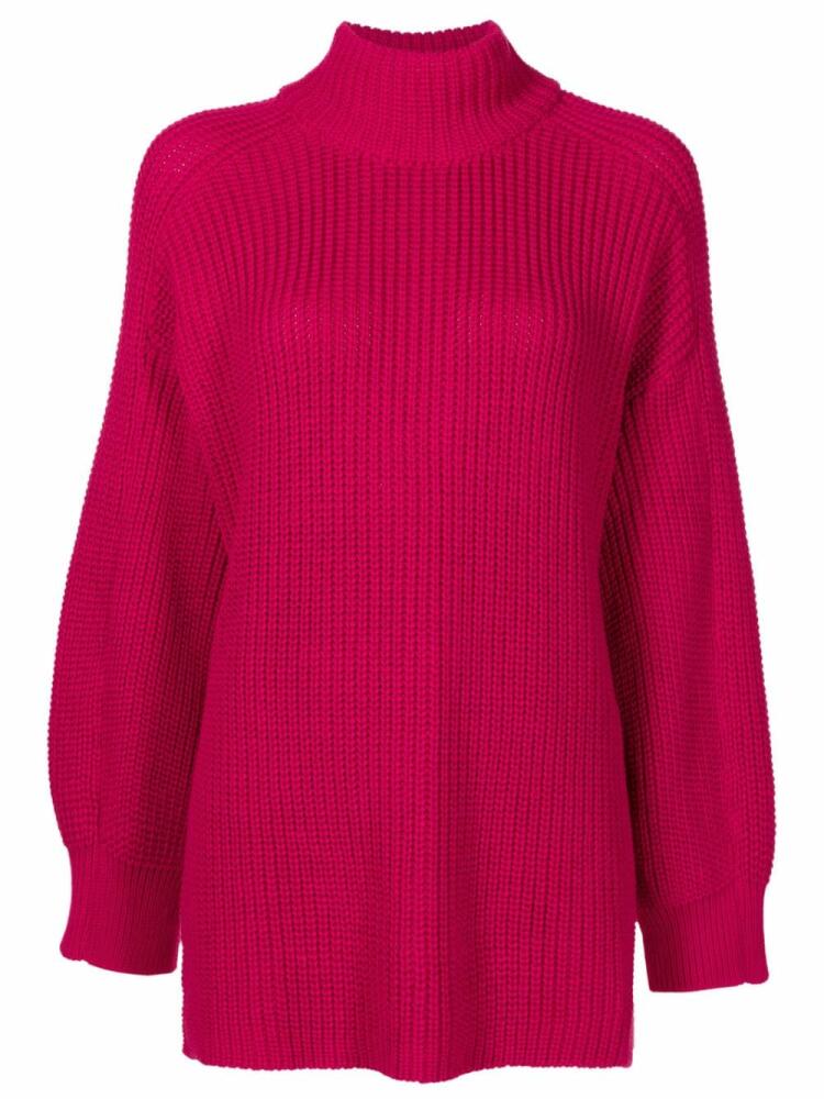 Uma | Raquel Davidowicz high-neck knitted jumper - Pink Cover