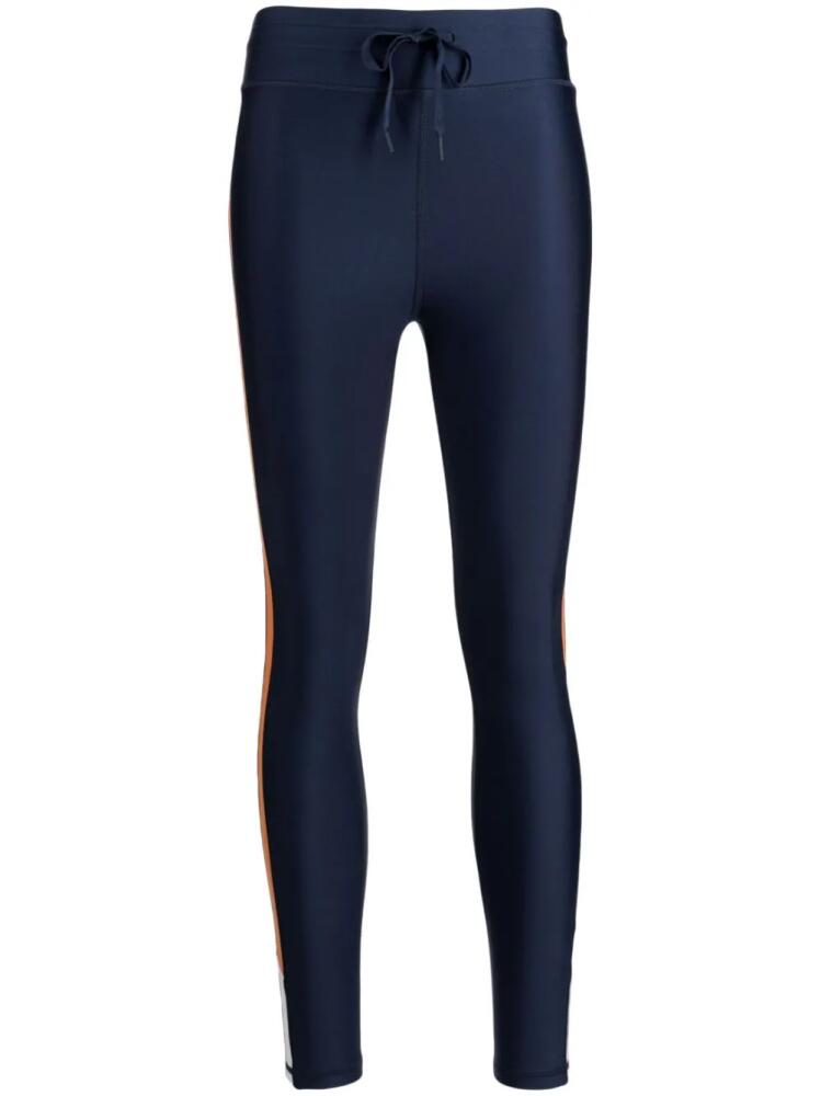 The Upside Phoenix side-stripe leggings - Blue Cover