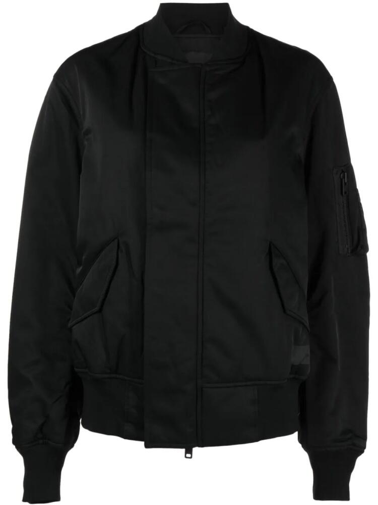 Y-3 long-sleeve bomber jacket - Black Cover