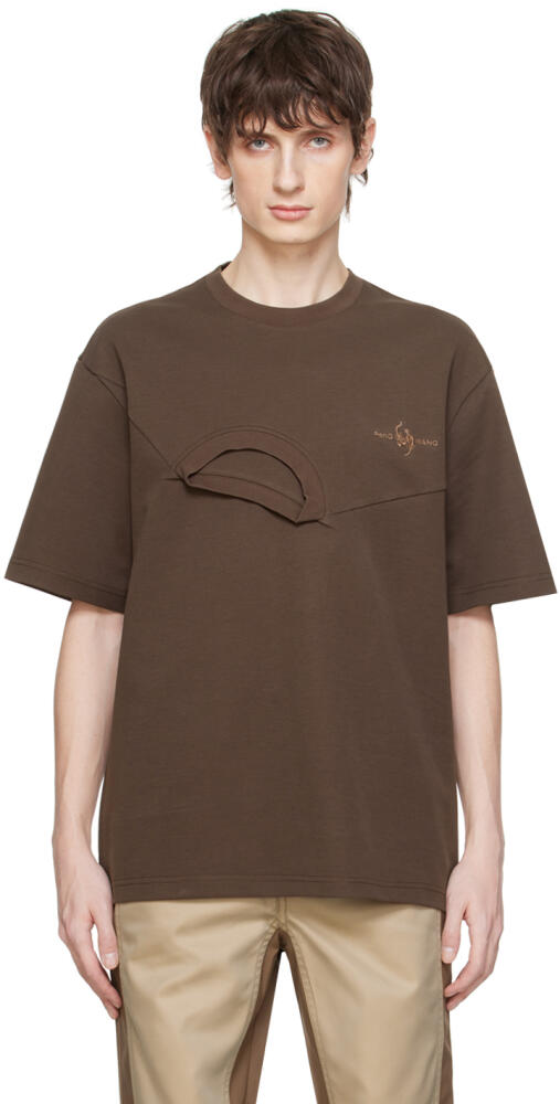 Feng Chen Wang Brown 2-In-1 T-Shirt Cover