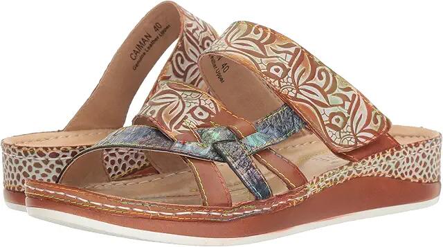 L'Artiste by Spring Step Caiman (Camel) Women's Shoes Cover