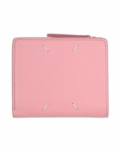 Maison Margiela Man Wallet Pink Bovine leather Cover