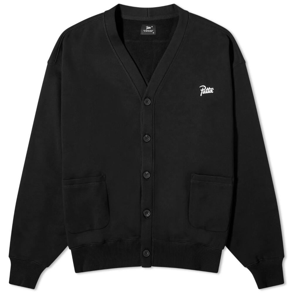 Patta Men's Classic Cardigan in Black Cover