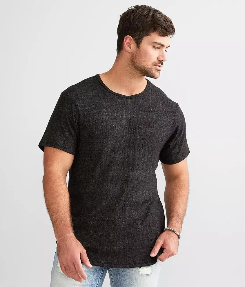 Rustic Dime Curved Hem T-Shirt Cover