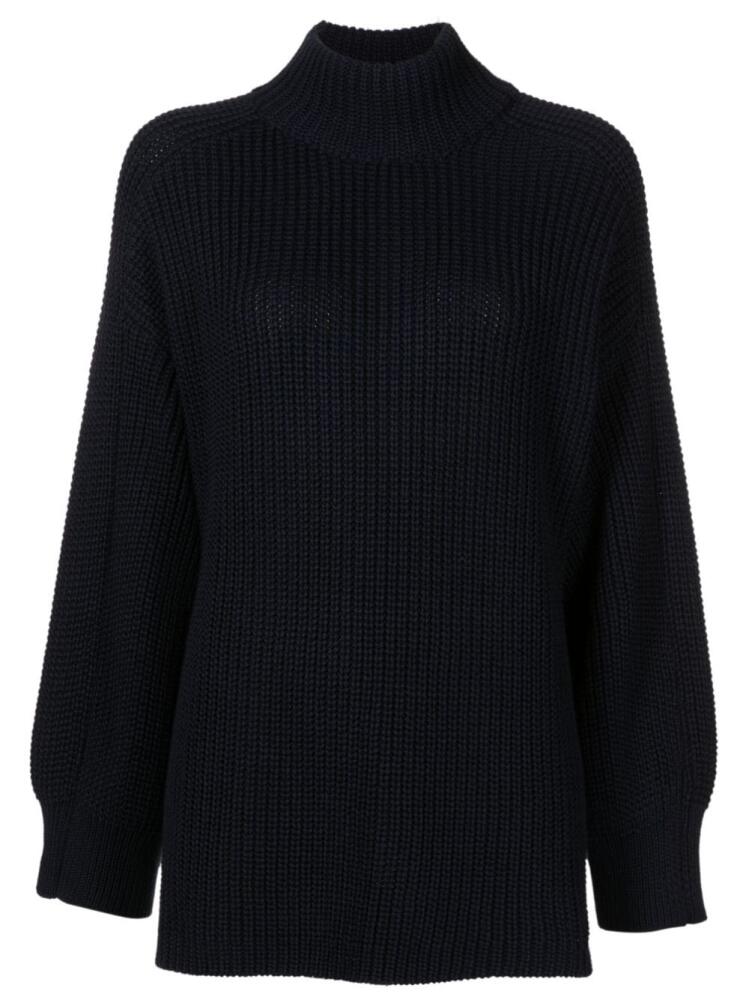 Uma | Raquel Davidowicz high-neck knitted jumper - Blue Cover