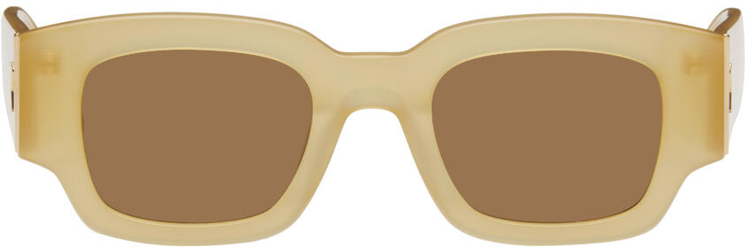 AMI Paris Yellow Classical Ami de Coeur Sunglasses Cover