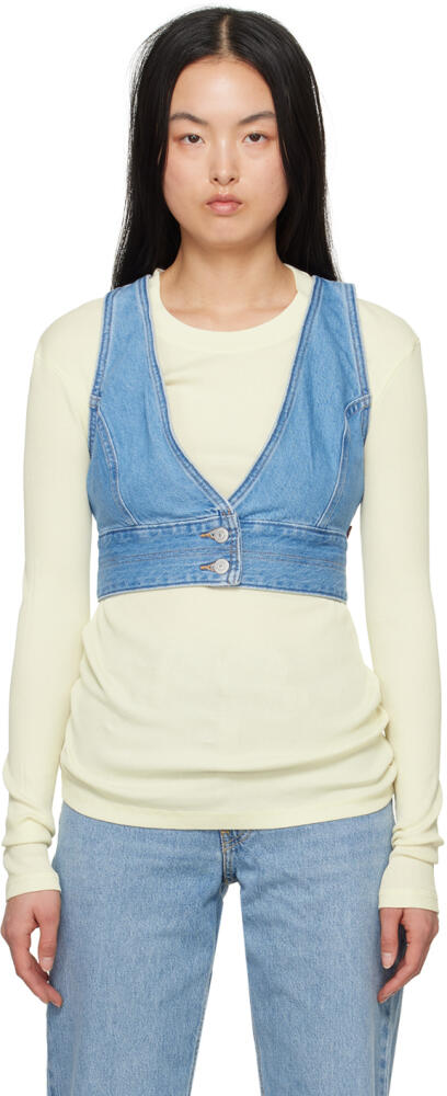 Levi's Blue Raine Denim Tank Top Cover