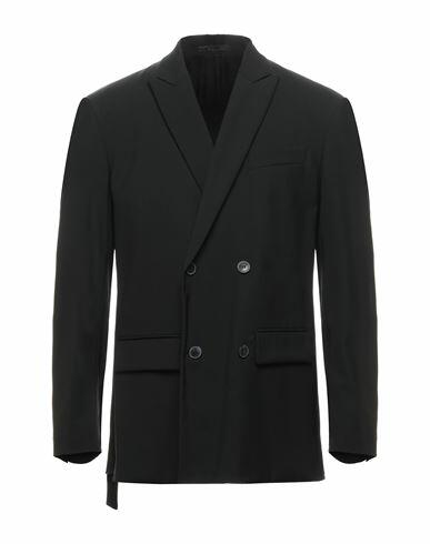 Valentino Garavani Man Blazer Black Polyester, Virgin Wool, Elastane Cover