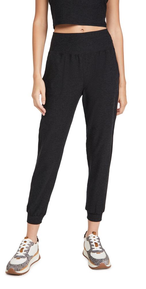 Beyond Yoga Spacedye Midi Joggers Darkest Night Cover