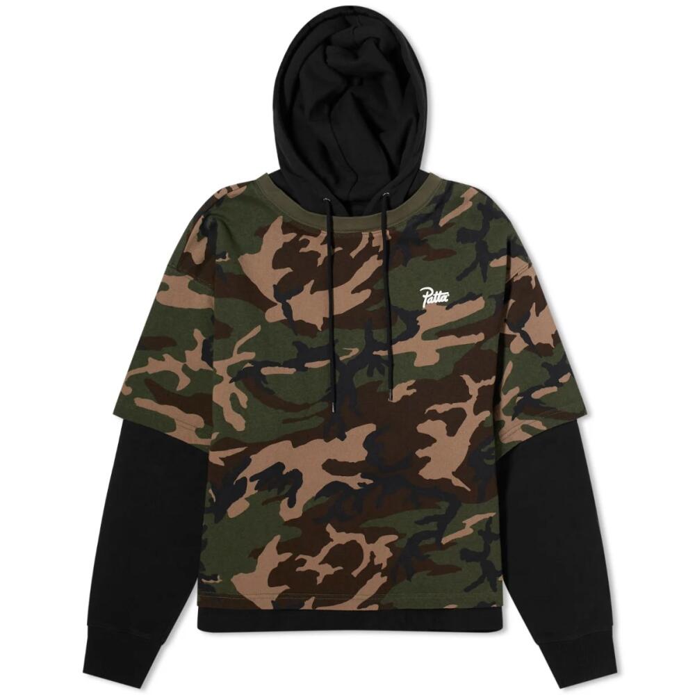 Patta Men's Always on Top Hoodie in Camo Cover