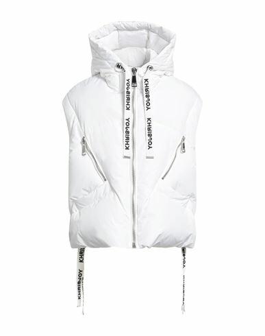 Khrisjoy Man Puffer White Polyester Cover