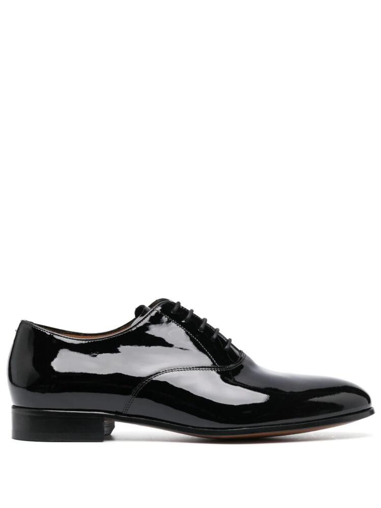 FURSAC high-shine leather derby shoes - Black Cover