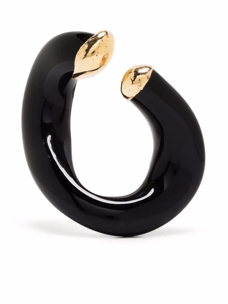 BEATRIZ PALACIOS Noir Link ear cuff - Black Cover