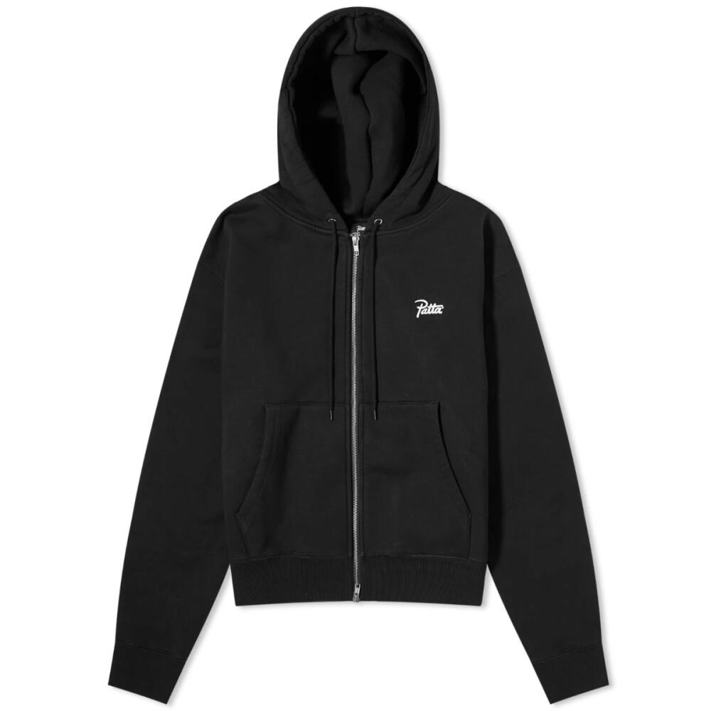 Patta Men's Basic Zip Hoodie in Black Cover