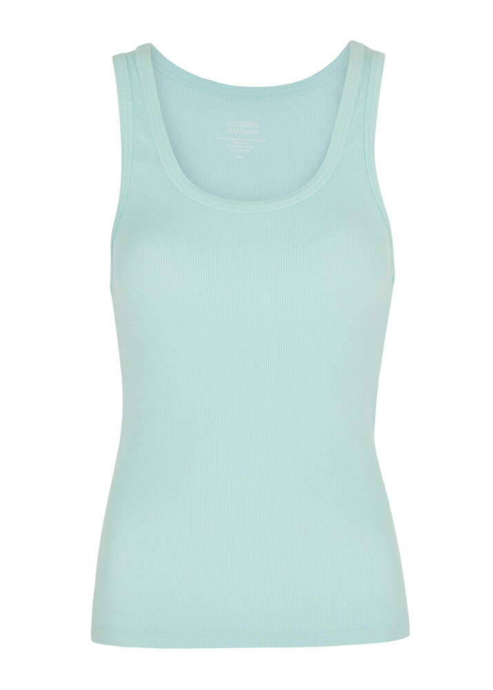 Colorful Standard Ribbed Stretch-cotton Tank - Mint Cover