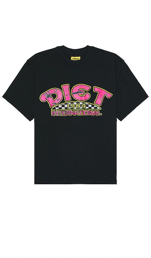 Diet Starts Monday Diet INTL Tee in Black Cover