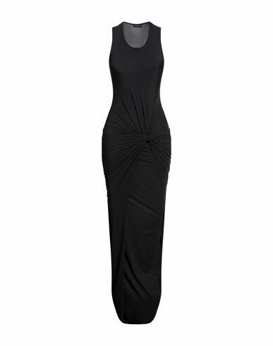 Atlein Woman Maxi dress Black Polyamide, Elastane Cover