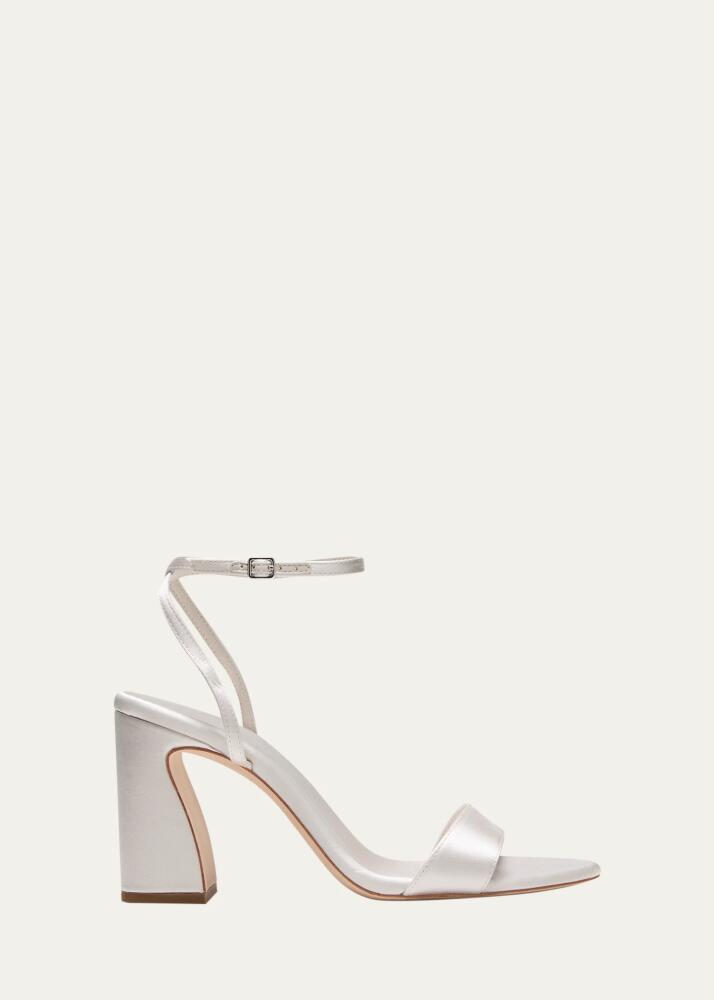 Loeffler Randall Malia Satin Ankle-Strap Sandals Cover