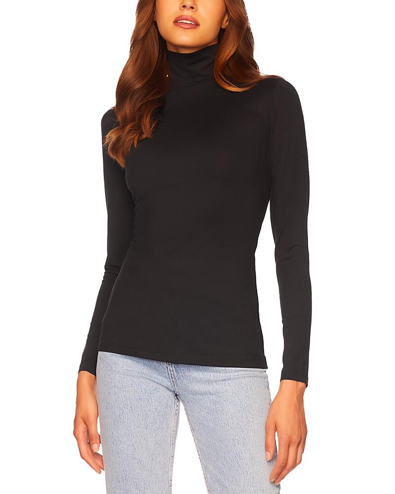 Susana Monaco Fitted Turtleneck Tee Cover