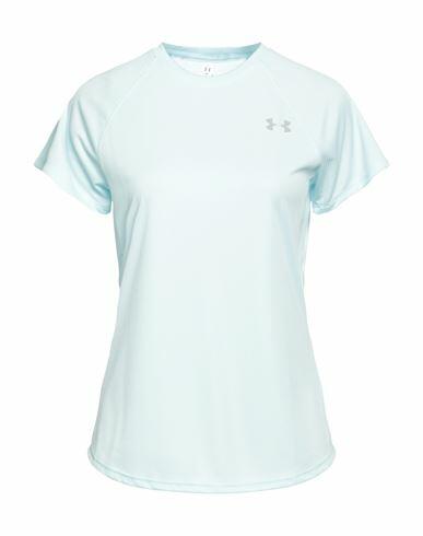 Under Armour Woman T-shirt Sky blue Polyester Cover