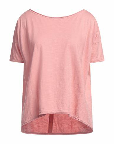 Crossley Woman T-shirt Pastel pink Cotton Cover