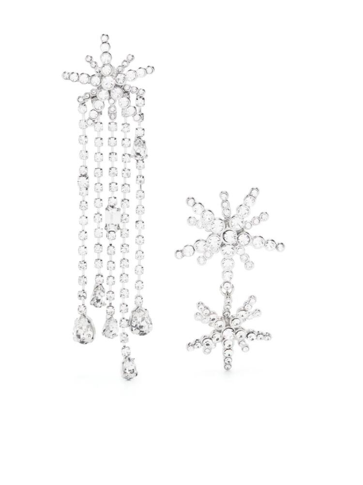 Maje Star drop earrings - Silver Cover