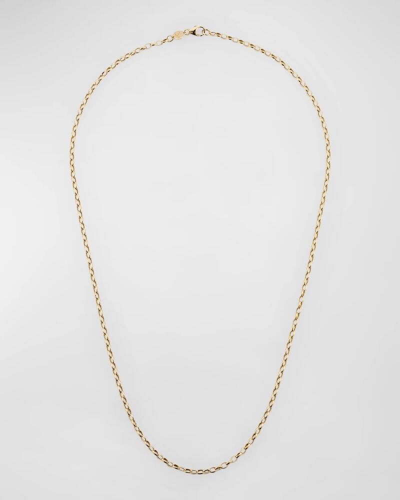 Sorellina 18K Yellow Gold Rolo Chain, 20"L Cover