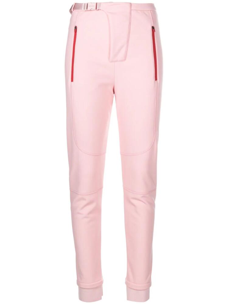 Giorgio Armani panelled technical-jersey ski leggings - Pink Cover