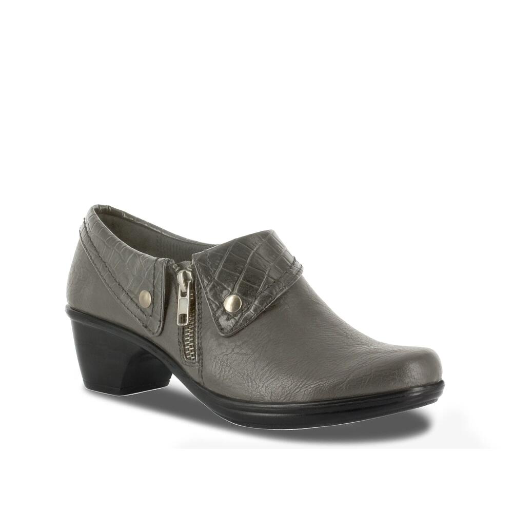 Easy Street Extra Wide Width Darcy Bootie | Women's | Grey Embossed Cover