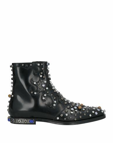 Dolce & gabbana Man Ankle boots Black Leather Cover