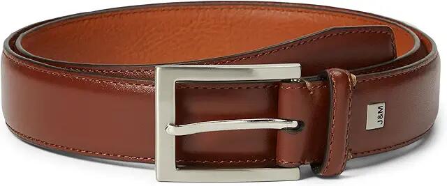 Johnston & Murphy Johnston Murphy Dress Belt (Cognac) Men's Belts Cover