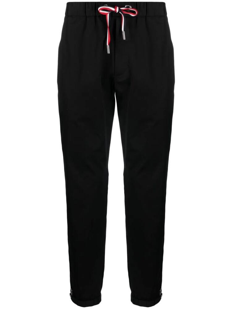 Moncler logo-patch track pants - Black Cover