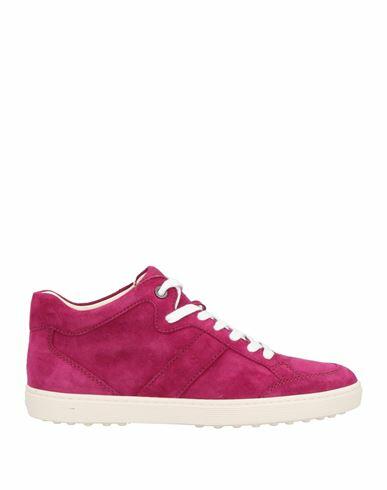 Tod's Woman Sneakers Garnet Leather Cover