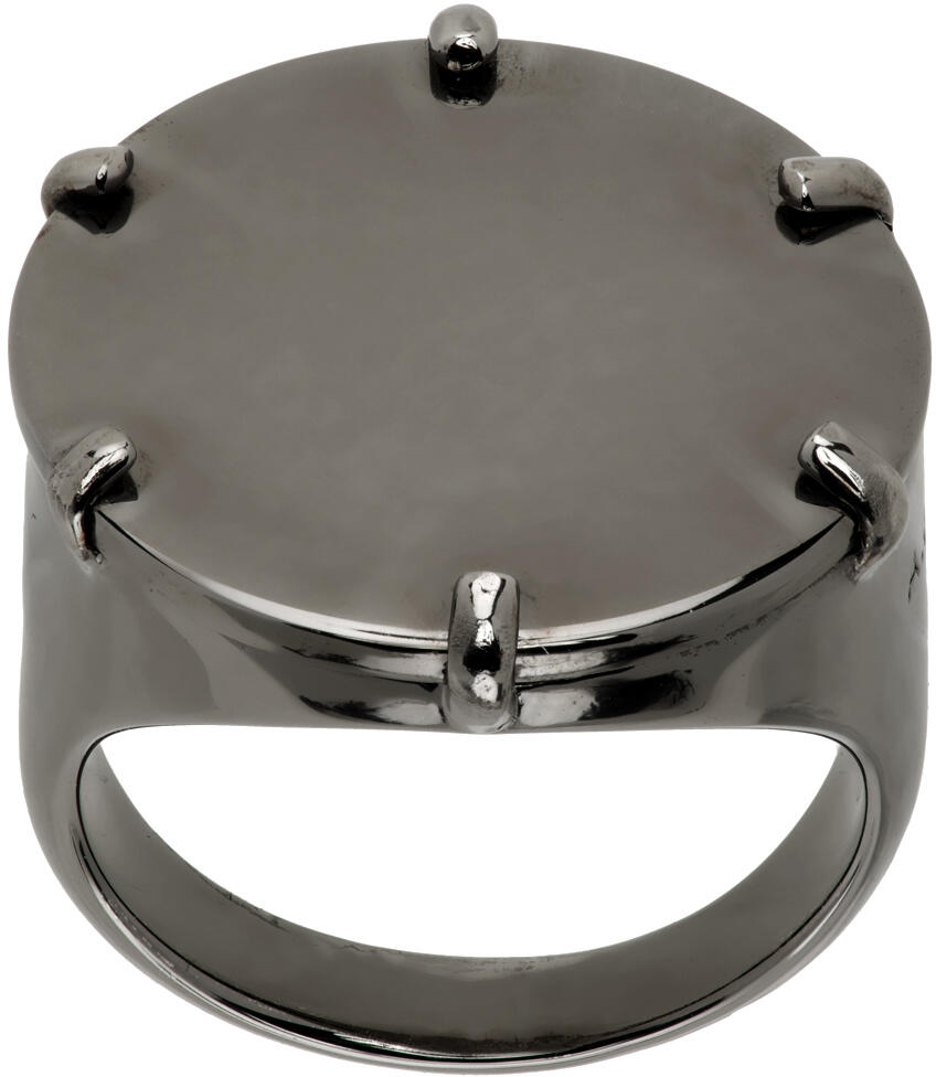 A.P.C. Gunmetal Eloi Ring Cover