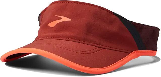 Brooks Base Visor (Copper/RR/Vivid Flame) Casual Visor Cover